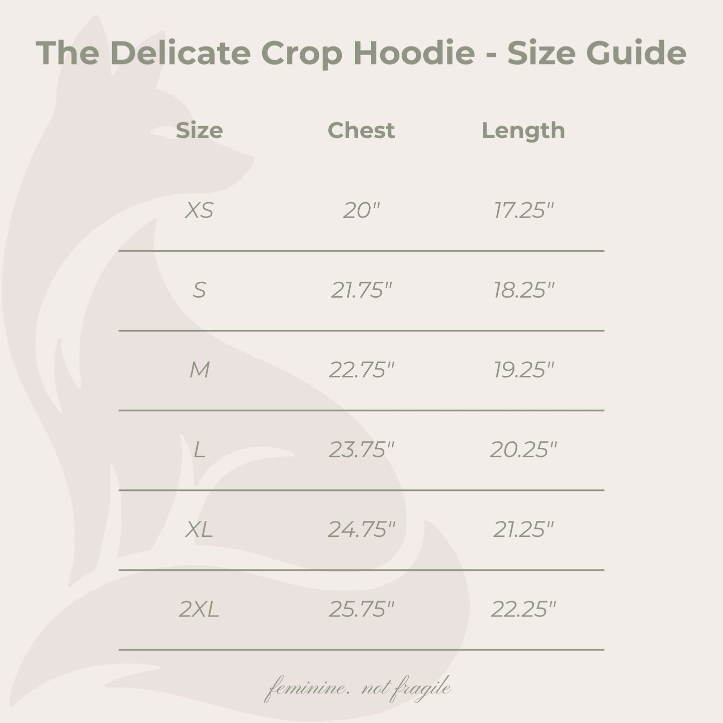 The Delicate Crop Hoodie by Foxie Moxie