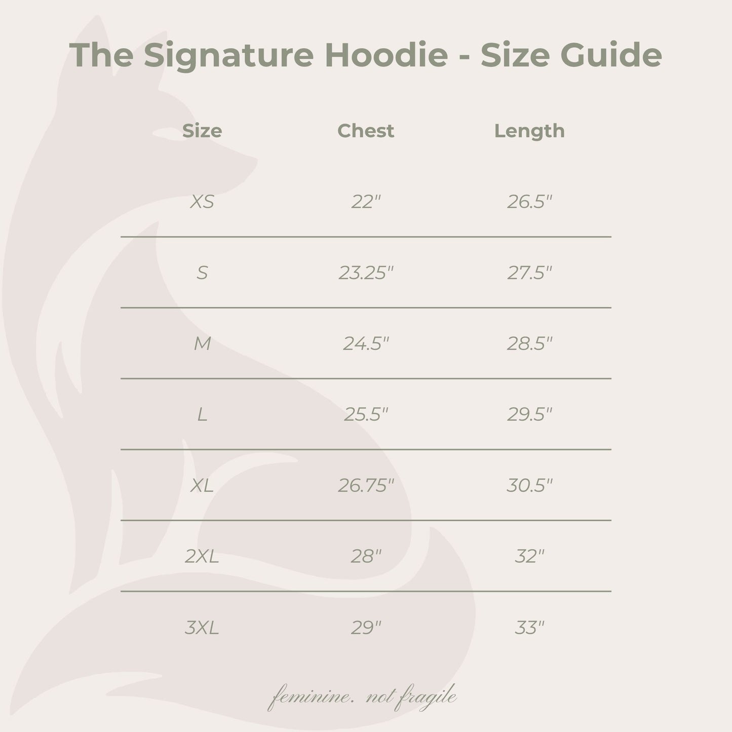 The Signature Hoodie by Foxie Moxie